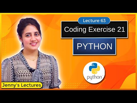 Coding Exercise for Beginners in Python with solution | Exercise 21 |Python for Beginners #lec63