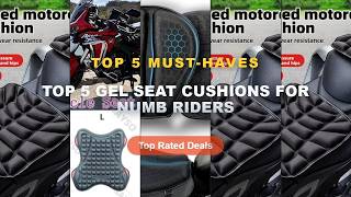 Information Don't Buy Top 5 Gel Seat Cushions For Numb Riders Before Watching This! - Motorcycle Seat Pad 3D Com Guide