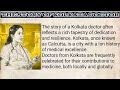 the story of Kolkata doctor read the story of Kolkata doctor in english speaking with improve