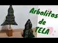 🎄Como HACER Arboles Navidad de TELA / FABRIC CHRISTMAS TREE 🎄Como Fazer Arvore de NATAL de TECIDO