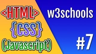 Curso HTML, CSS e Javascript - Aula 7 - w3schools.com