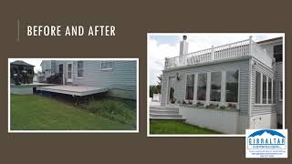 Gibraltar Custom Builders - Sunroom Addition with Roof Deck - Granville, OH