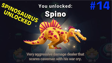 Dino Bash: Travel Through Time | EP 14 | Spinosaurus Unlocked