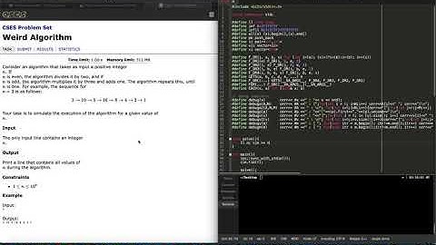 CSES Problem Set Introductory Problems Explanation - Weird Algorithm