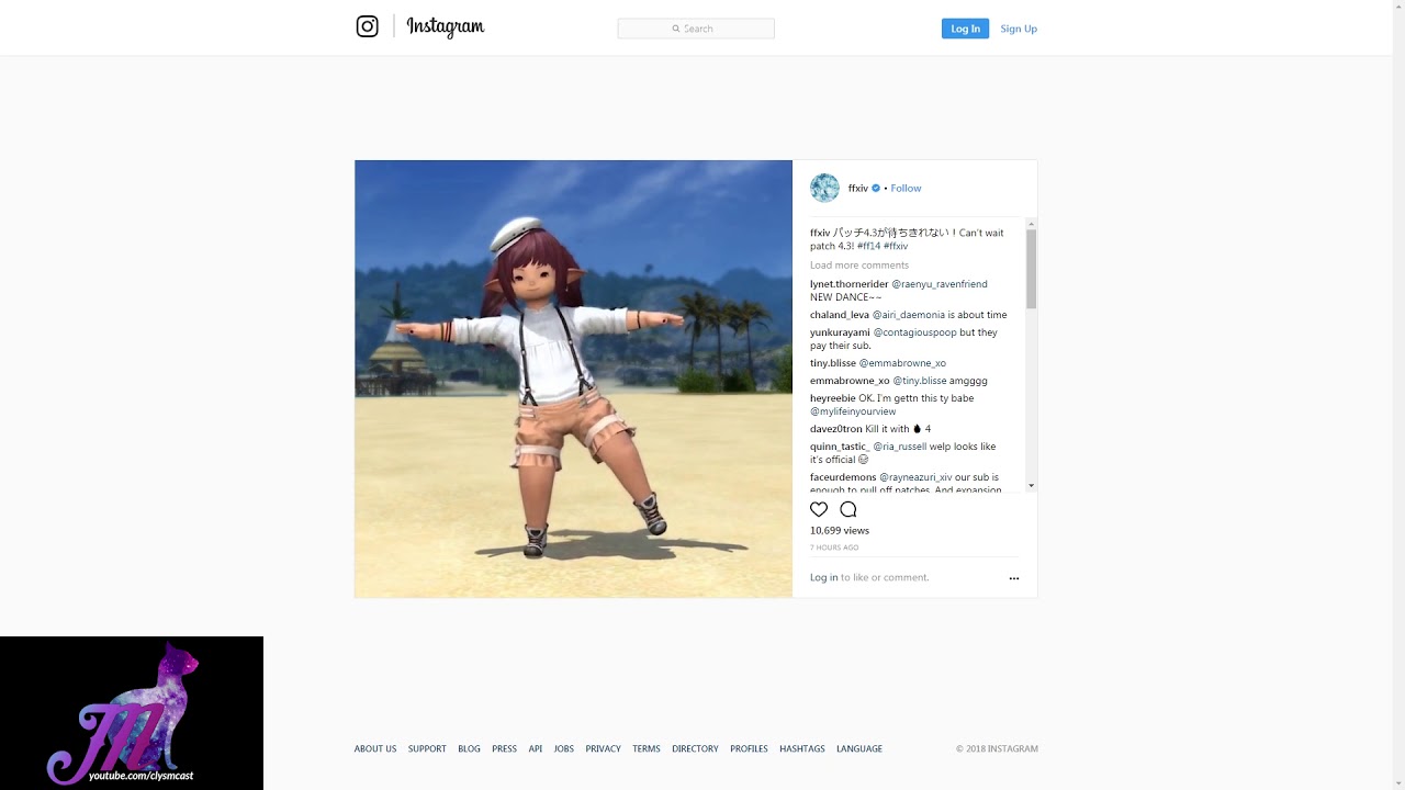 FFXIV New Dance Emote! Chicken Dance YouTube