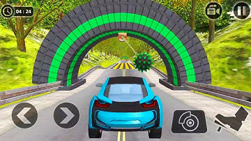 Speed Bump Crash Challenge, Racing Car Stunts, 2021 Car Game, Android Gameplay