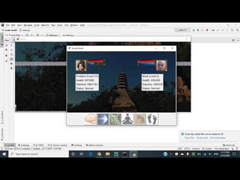 Sneaking into Shaolin Scripture Library - Python RPG Mini Game Demo