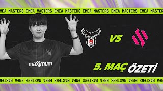 Beşiktaş Esports vs BDSA | EMEA Masters 2024 Bahar | Yarı Final | 5. Maç Özet