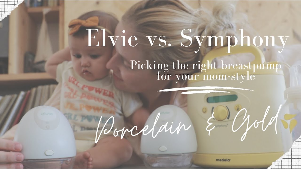 Elvie vs. Symphony Medela Picking the right breast pump for your