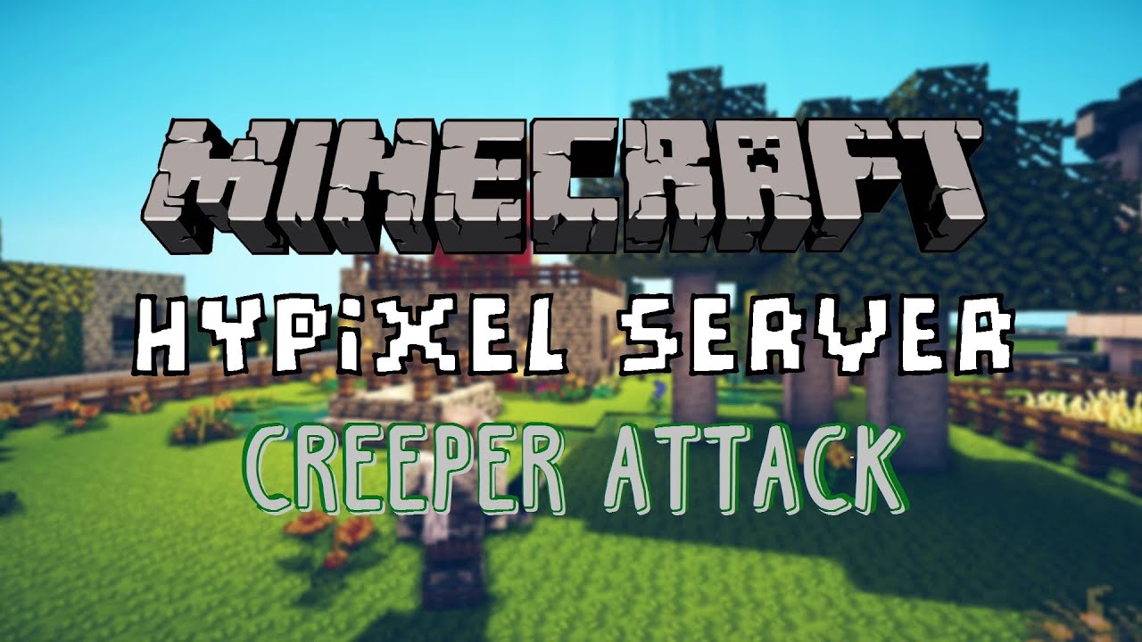 Minecraft Minigames: Creeper Attack - Kill All Creepers! - YouTube