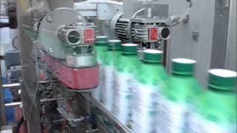 Bottles aligner for label application - PRL Tecnosoft