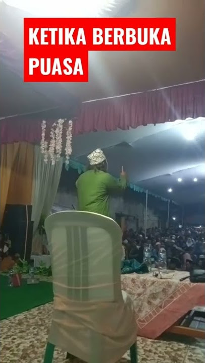 Ketika Berbuka Puasa || Ceramah Abah Asep Mubarok