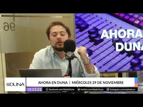 DUNA 89.7  /AHORA EN DUNA   / MIÉRCOLES 29  DE NOVIEMBRE