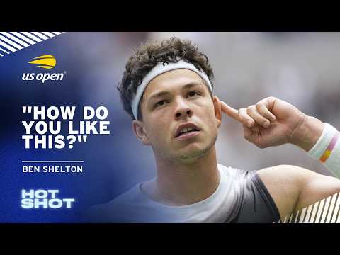 Ben Shelton Sends Crowd Wild After Winning Clutch Point in the Final | 2026 US Open