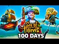 I survived 100 days in sea of thieves