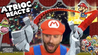 Atrioc Reacts to "Paper Mario Odyssey"