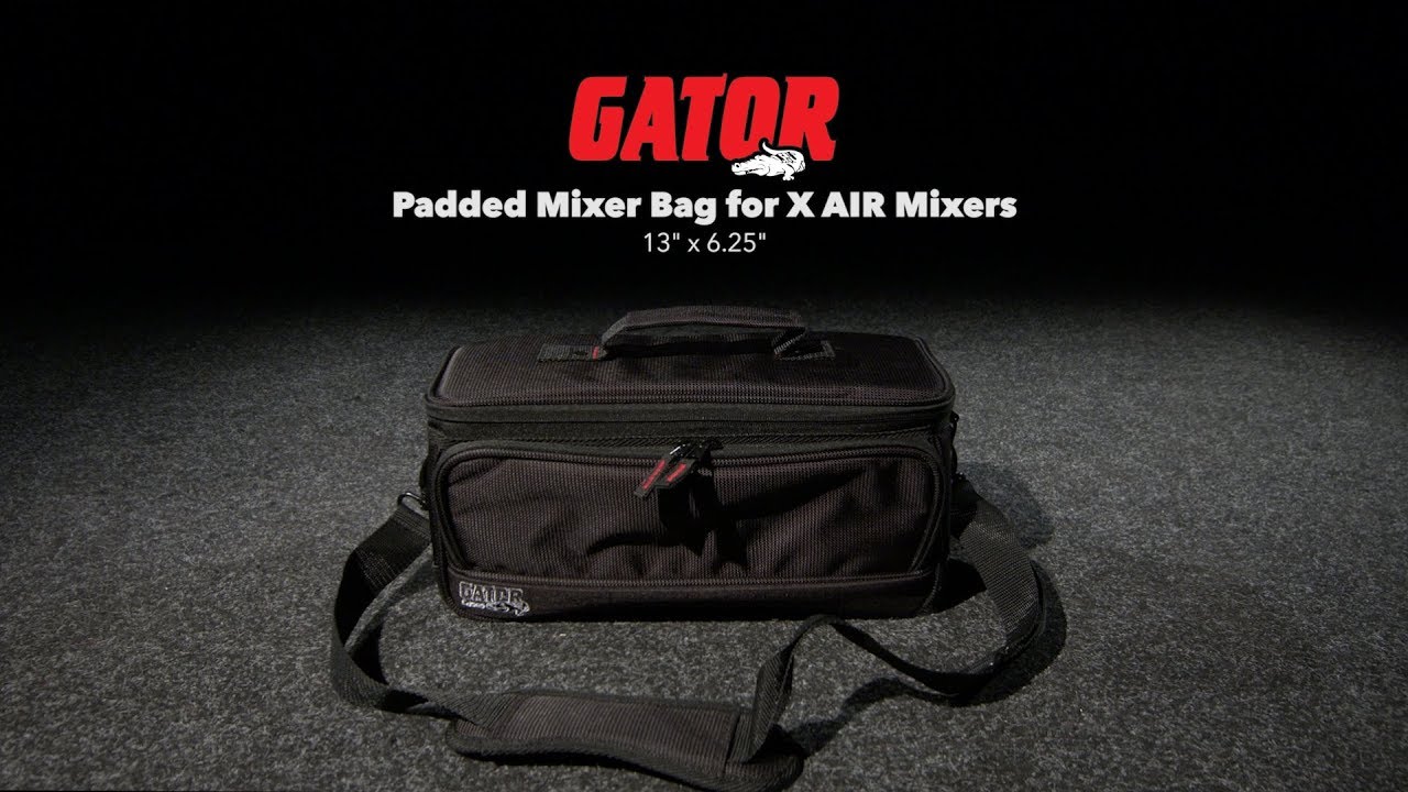 Gator Padded Mixer Bag for X AIR Mixers, 13" x 6.25" | Gear4music