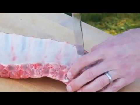 How to Clean Ribs for Grilling - YouTube