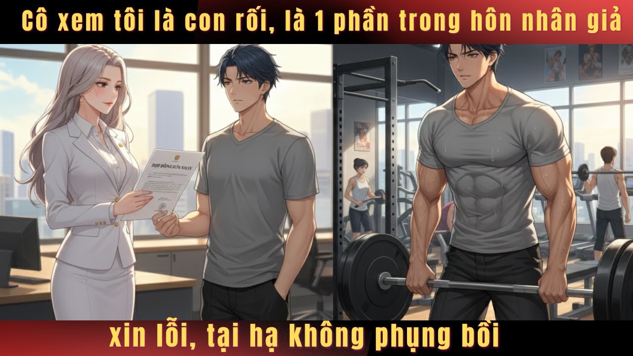 Cô xem tôi là con rối, là 1 phần trong hôn nhân giả, xin lỗi, tại hạ không phụng bồi