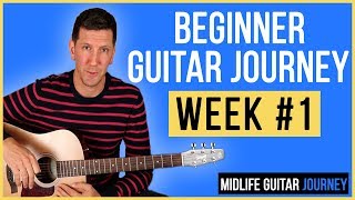 I am learning guitar at the age of 39. this is first recorded week my
learning. on beginner stage 3 justin course.i though...