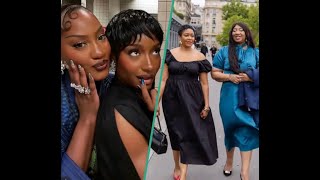 Ayra Starr And Tems' Mothers Spotted Hanging Out Together