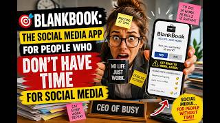 Blankbook The Social Media App for People Who Don't Have Time for Social Media screenshot 1
