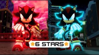 6 star Hero Shadow and Dark Shadow! [Sonic Speed Simulator]