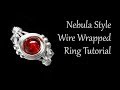 How to Make a Wire Wrapped Swirl Ring with Central Bead - Beginner Tutorial