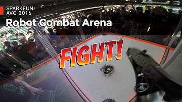 SparkFun AVC 2016 Course Preview: Robot Combat Arena