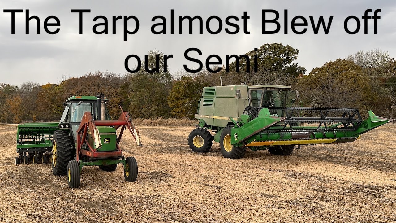 Drilling Wheat and Our Combine Broke Down YouTube