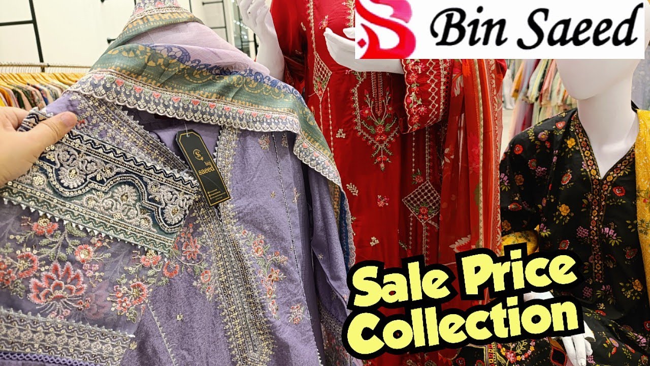 🪔Bin Saeed New Collection 2026🪔Binsaeed Eid Collection 2026 Sale Price 