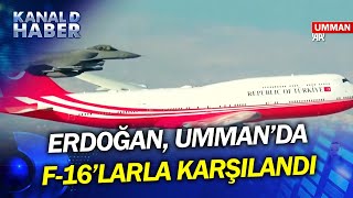 Cumhurbaşkanı Recep Tayyip Erdoğan, Umman'da F 16'larla Karşılandı! Umman Sultanı'na TOGG Hediyesi