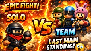 🔥 Bomb Squad Intense Match Gameplay | Solo vs Team Fight 💣 | Epic Battle & Funny Moments
