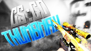 CS:GO- Thumbnail SpeedArt!!!!