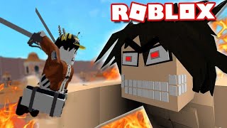 Attack on Titan Last Breath  | ROBLOX | ANG LAKAS KO!