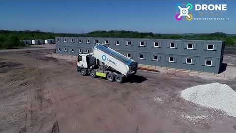 DroneWorks - Tarmac Aggregate Delivery