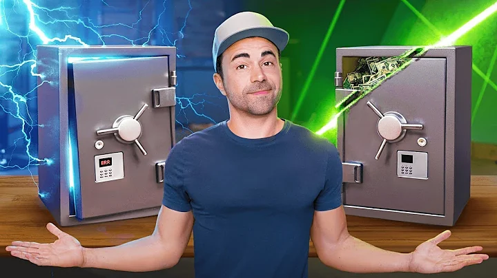 Lasers vs lightning ⚡ witch is more powerful 🤓 #part2 🤔 #elatrick #markrober