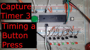 Capture & Timer 3 to Time a Button Press 🔴 PIC Microcontroller Programming Tutorial #12 MPLAB in C
