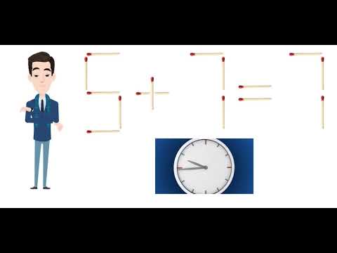 Mind-bender Alert! Unraveling the Matchstick Puzzle 5 + 7 = 7!
