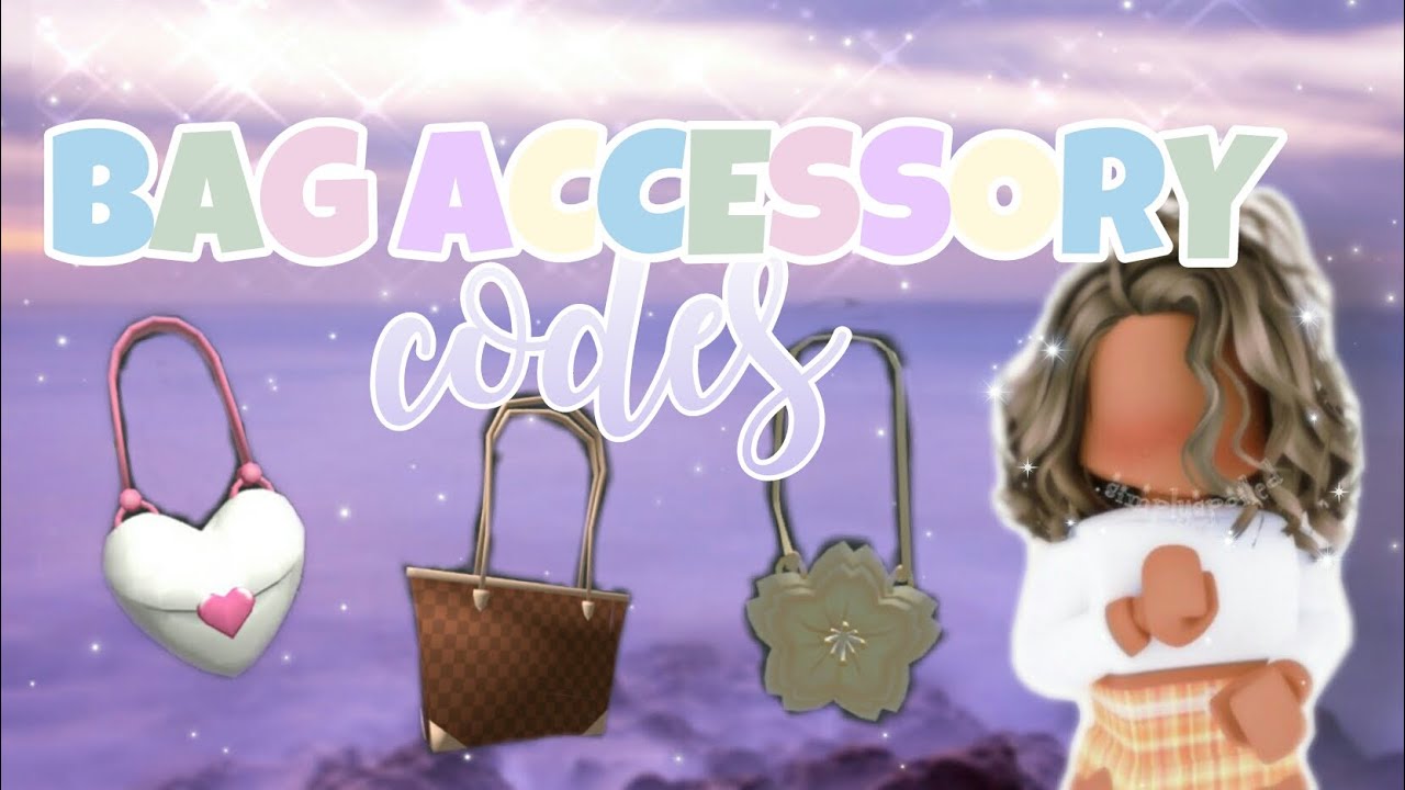 Cute Bloxburg Bags Accessories Roblox Youtube - cute roblox pictures codes