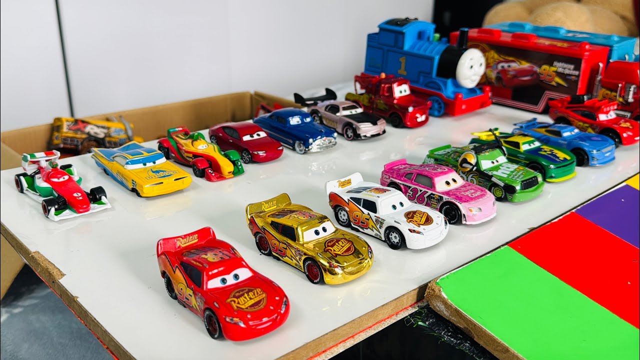 Disney Pixar Cars toys Review | Lightning McQueen, Finn McMissile, Mack, Doc Hudson,Cruz Ramirez