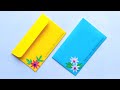 How To Make Gift Envelope | DIY Surprise Envelope Decoration Ideas | Envelope Making With Flowers