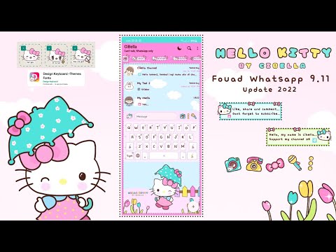 โหลด ธีม kitty ฟรี New Update Download Fouad Versi Terbaru v.9.11 || Hello Kitty Themes For Android || Free Theme 2022