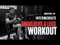 Legs & Shoulders Workout | Strength & Definition | Powered by Scitron
