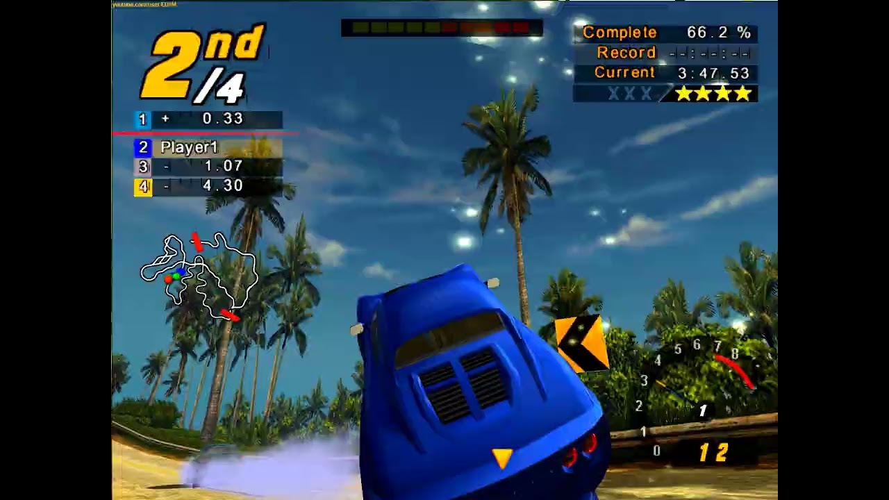 NFS Hot Pursuit 2 PS2 - Tropical Circuit 🏝