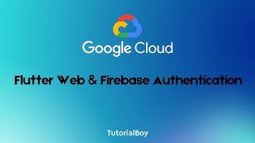 Flutter Web and Firebase Authentication || Flutter Development || GSP888