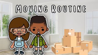 Couple Expecting A Baby Moving Routine 📦🚚 | Toca life world |