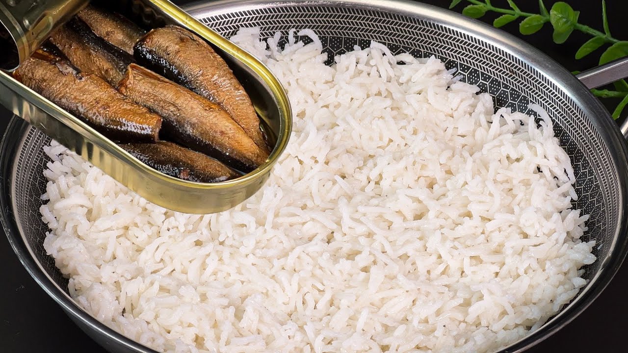 Sardinen mit Reis sind leckerer als Fleisch. Bereiten Sie dieses göttliche Rezept zu!