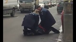 Cluj Bărbat și-a tăiat gâtul pe strada Dâmboviței, în Mărăști - VIDEO