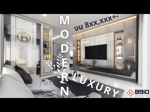 [ Built with Belle ] ตกแต่งบ้านสายลัคชู สไตล์ Modern Luxury ในงบไม่ถึง 1M มีทอน !!!
